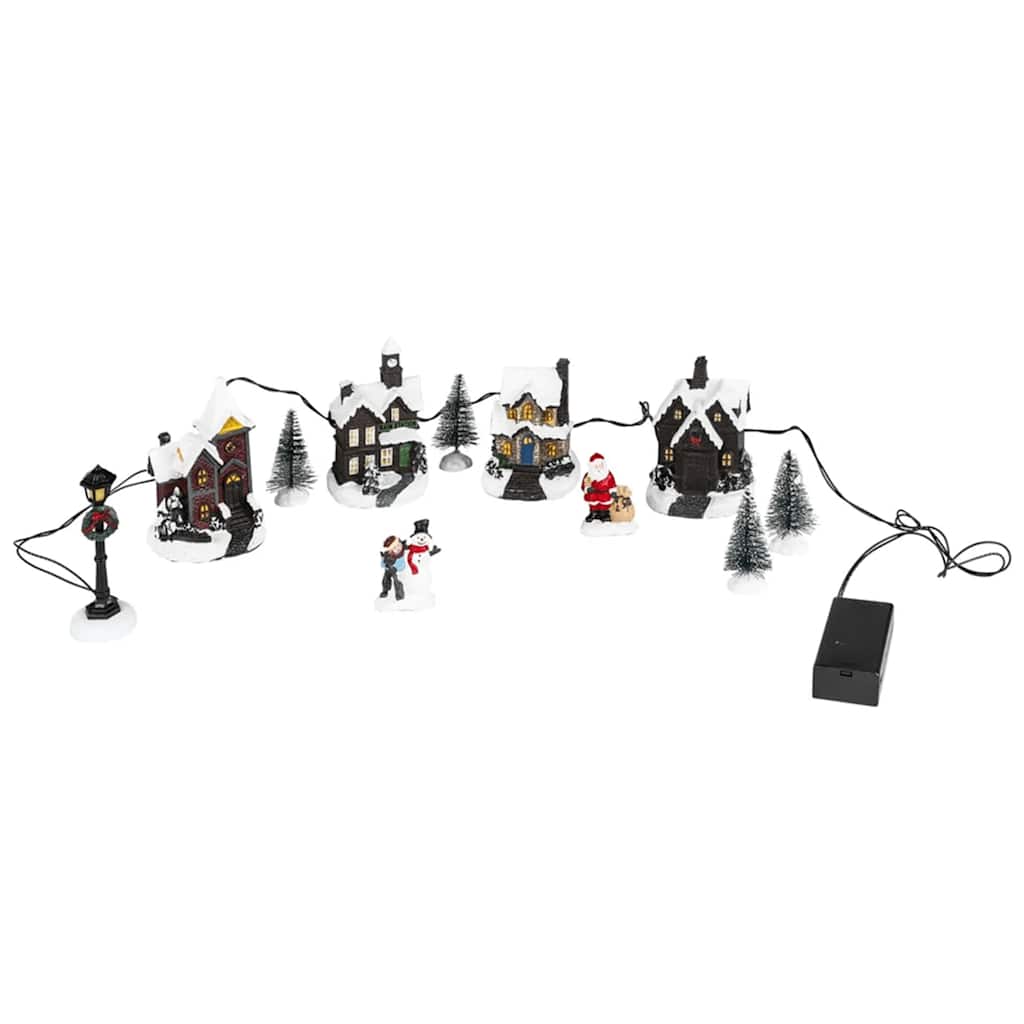 LED Christmas Village Scene Decoration