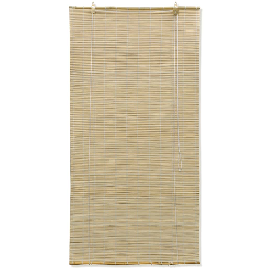 Roller Blind Bamboo 140x220 cm Natural