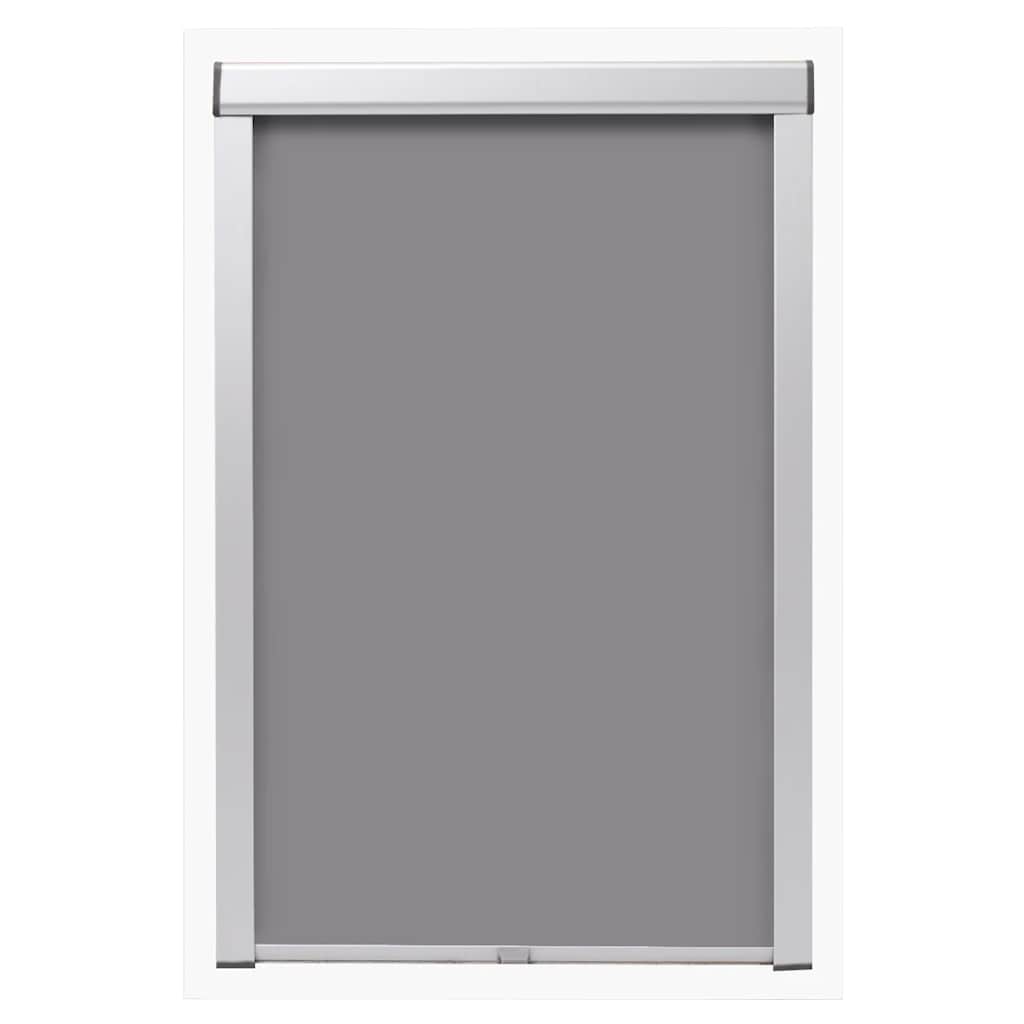Blackout Roller Blind Grey MK04