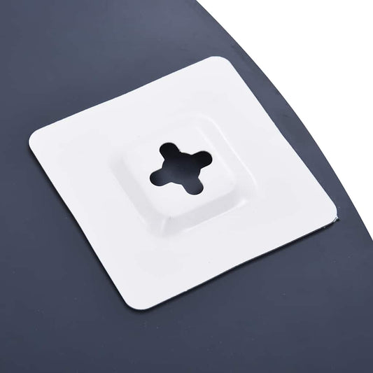 Wall Mirror With 5 Shelves Silver 50X60 Cm