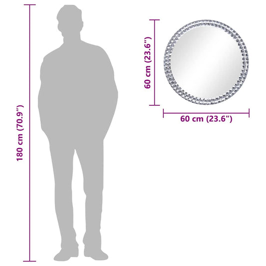 Wall Mirror Tempered Glass