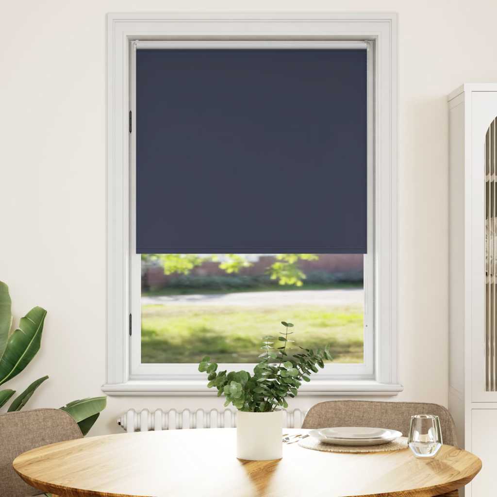 Roller blind blackout 80 x 175 cm marine