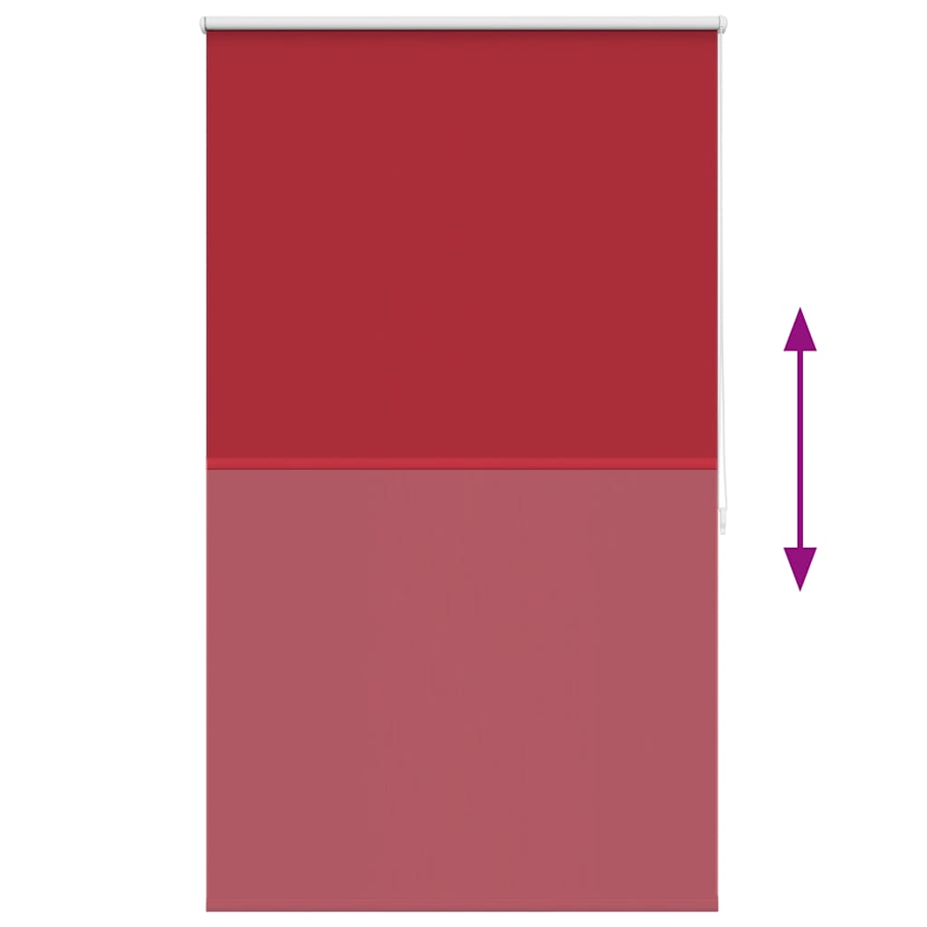 Roller Blind Blackout 120 x 175 cm Red