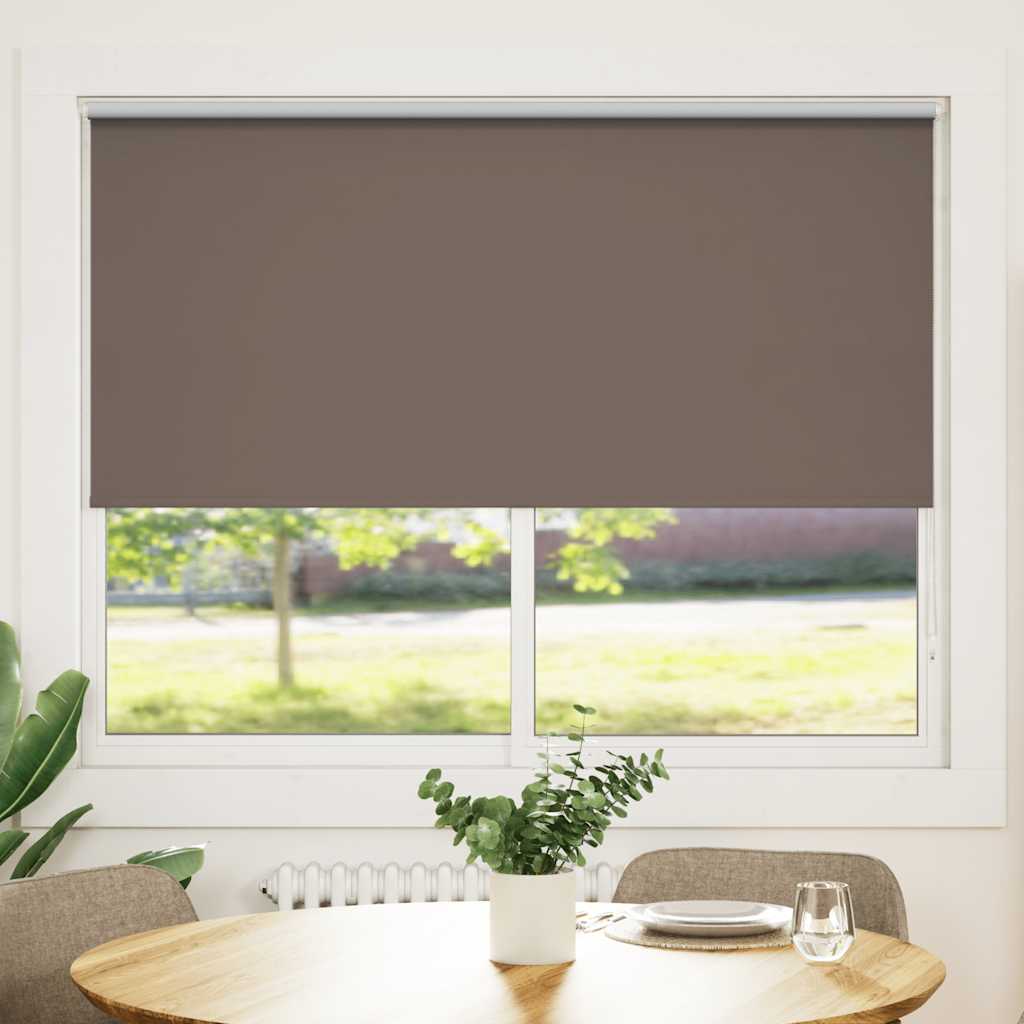 Roller Blind Blackout 160 x 175 cm Coffee