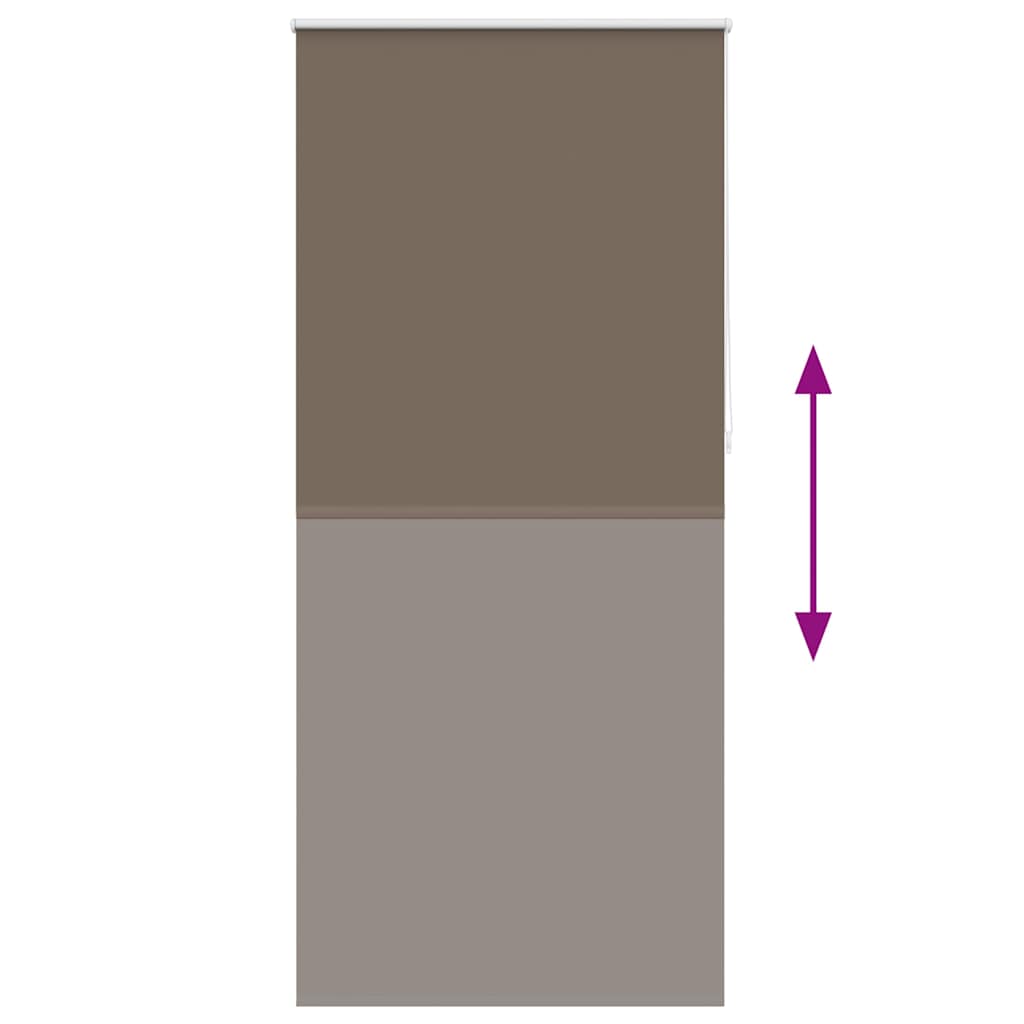 Roller Blind Blackout 120 x 230 cm Coffee