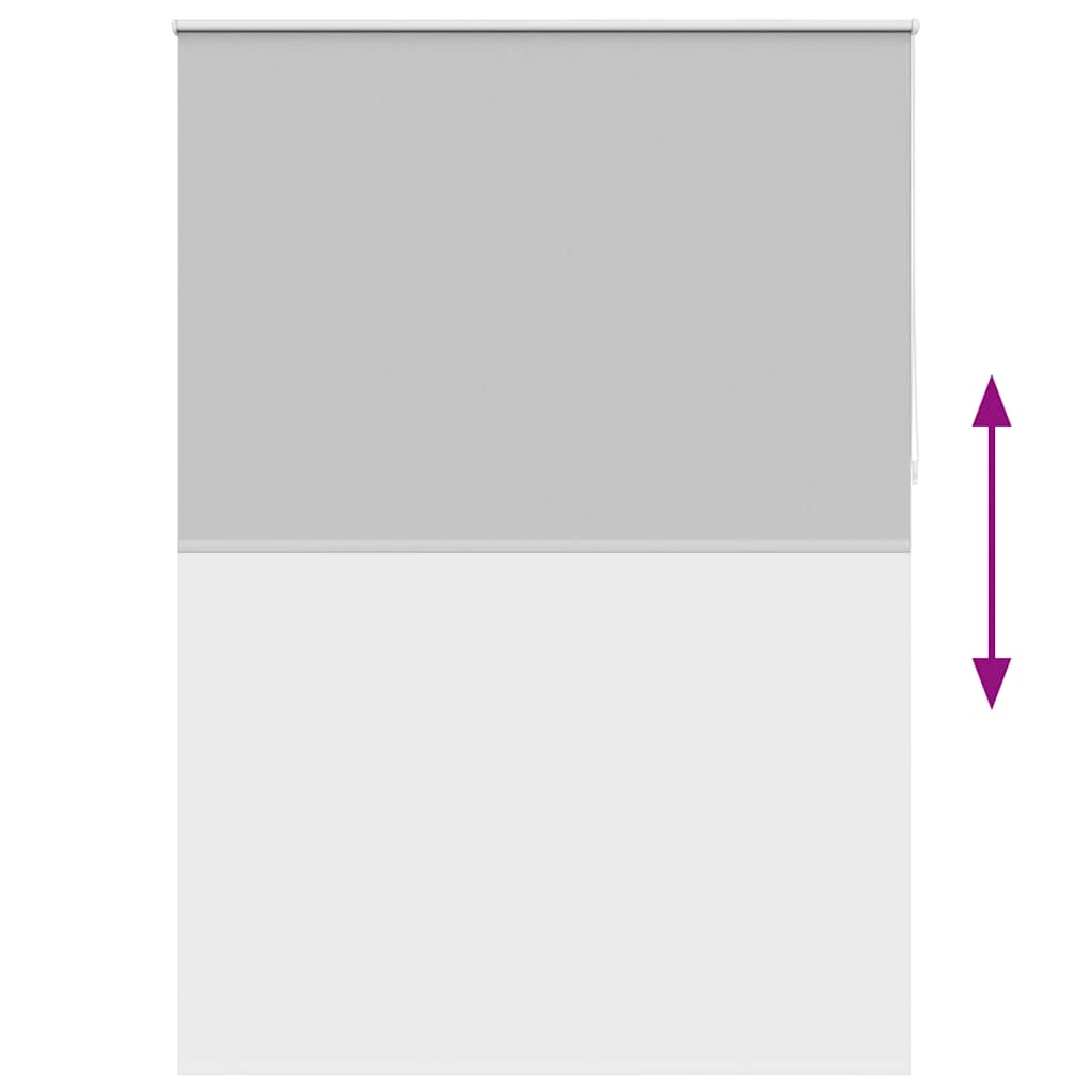 Roller Blind Blackout 140 x 230 cm Grey