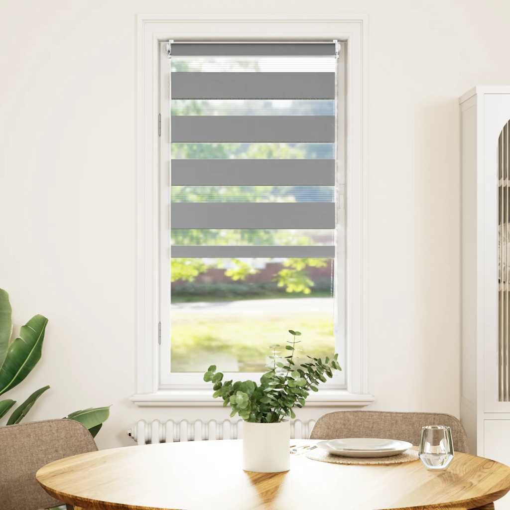 Zebra Blind 60 x 120 cm Grey