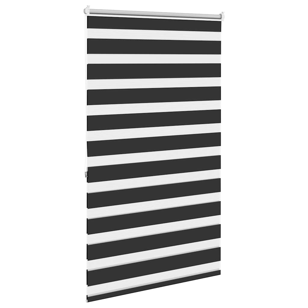 Zebra Blind 100 x 175 cm Black
