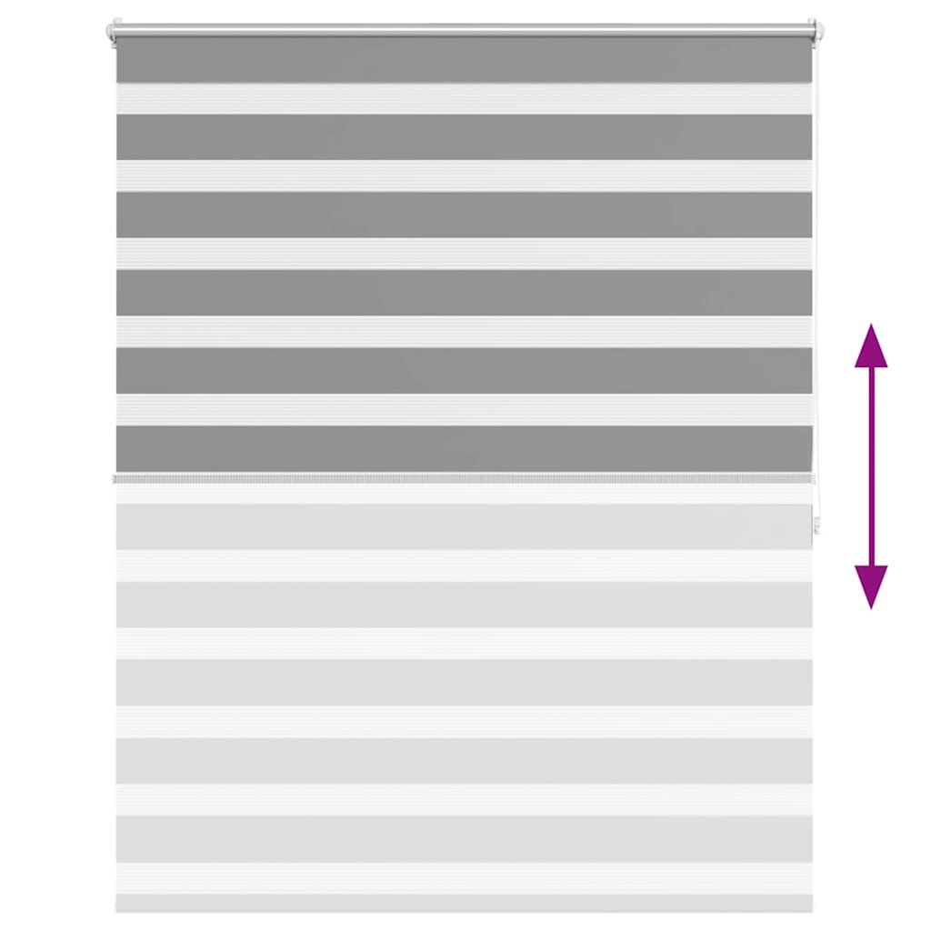 Zebra Blind 120 x 175 cm Grey