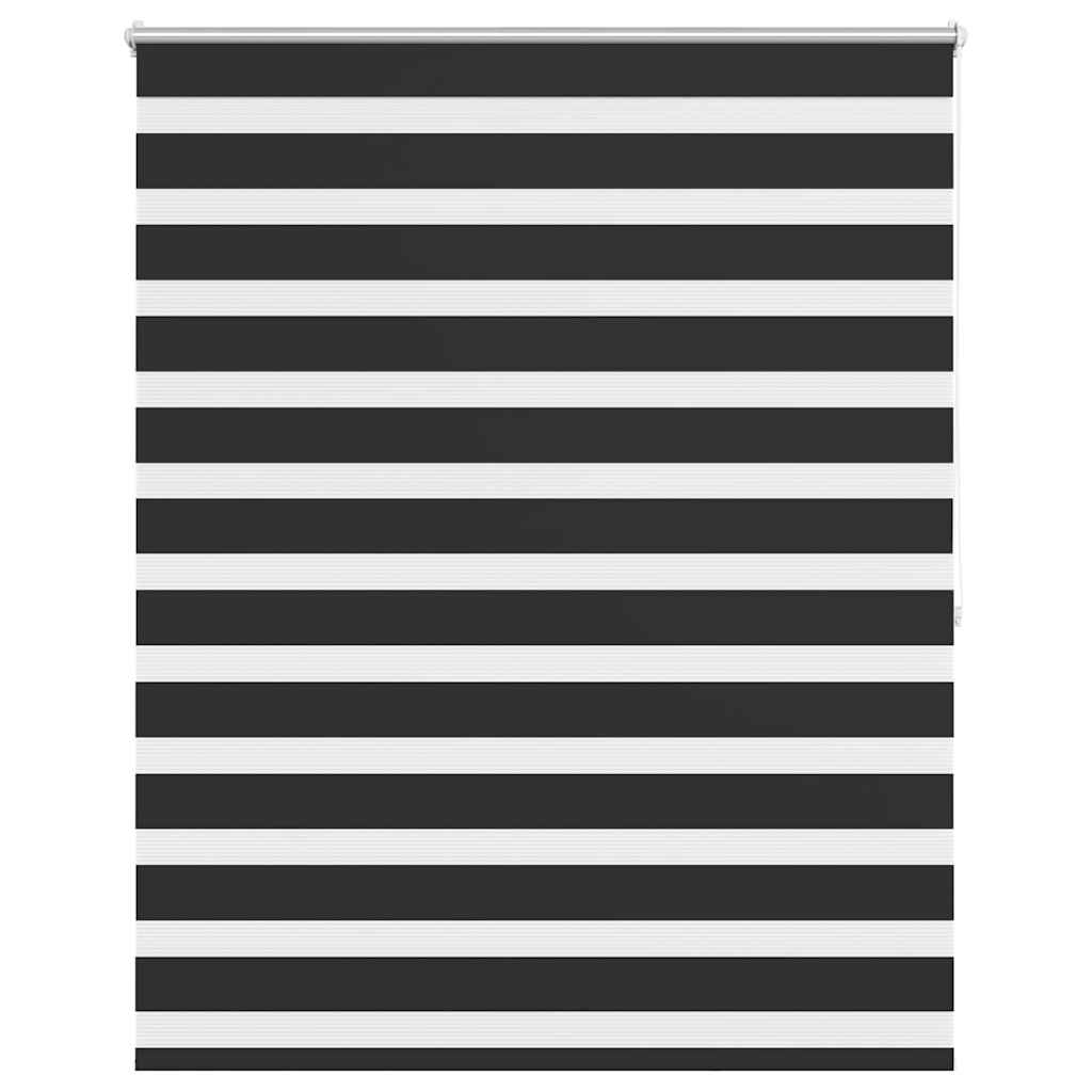 Zebra Blind 140 x 175 cm Black