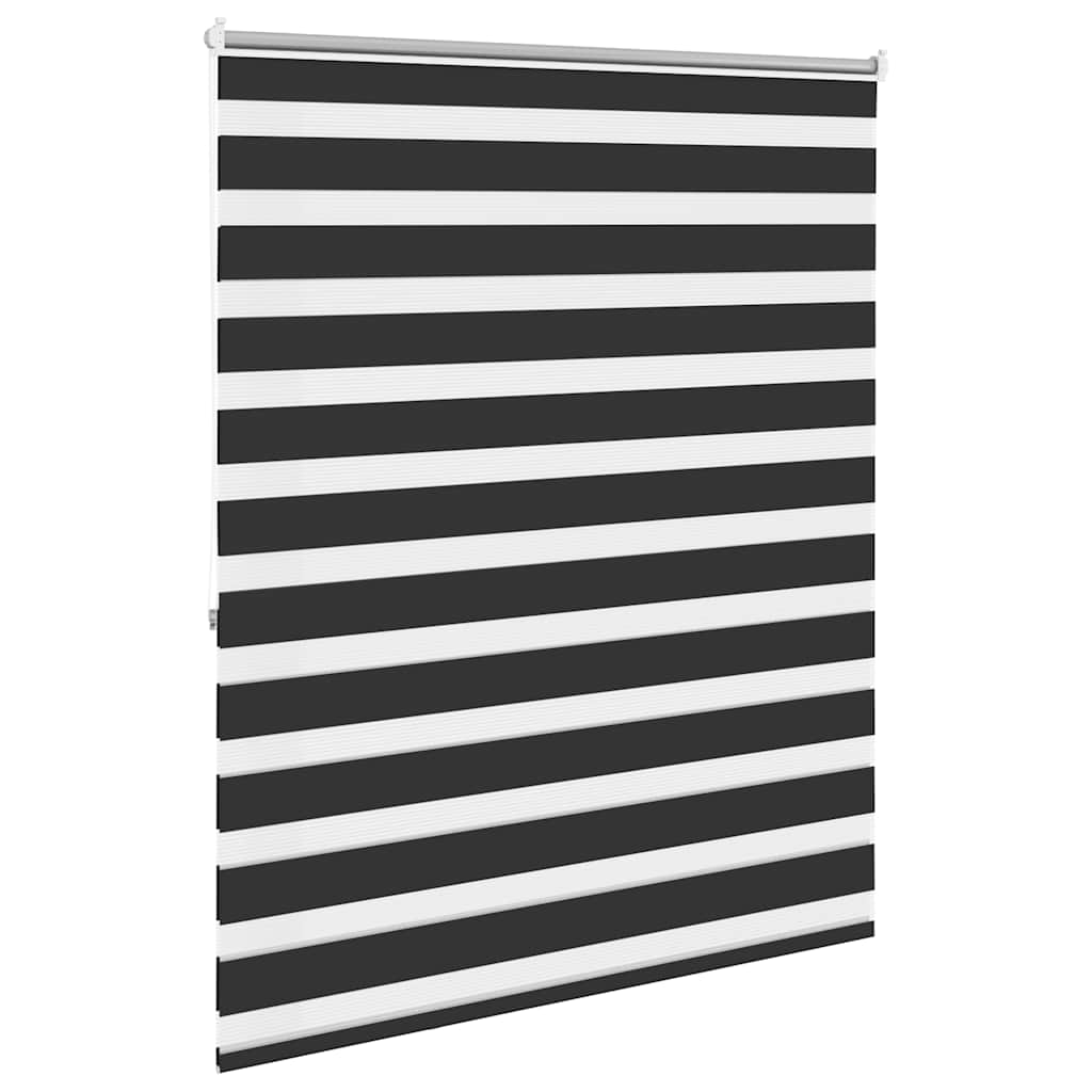 Zebra Blind 140 x 175 cm Black