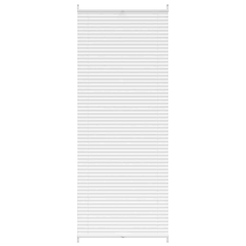 Plisse Blind 90x200cm White Pleated Blind