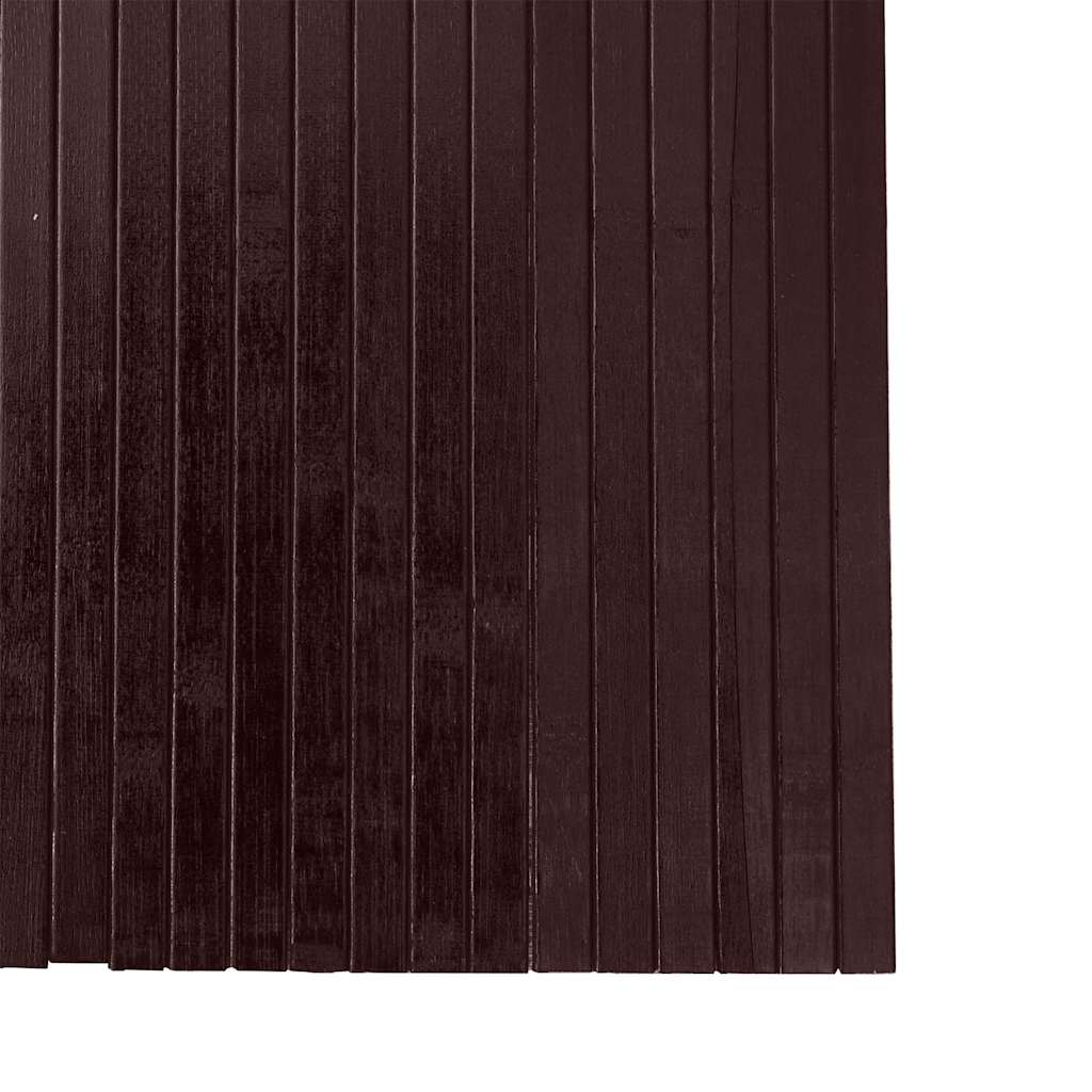 Room Divider Bamboo Dark Brown 250x165 cm