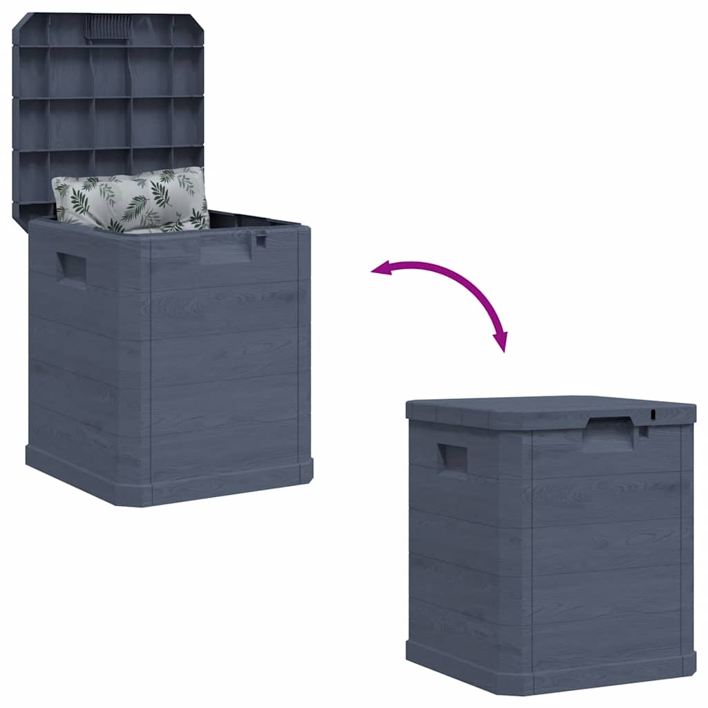 Garden Storage Box 90 L Anthracite