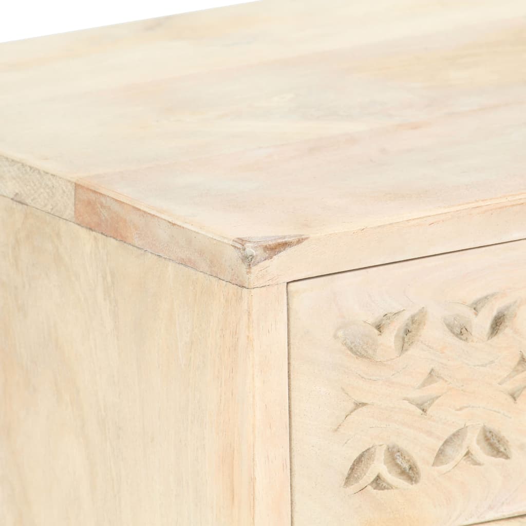 Bedside Cabinet 40x30x50 cm Solid Mango Wood