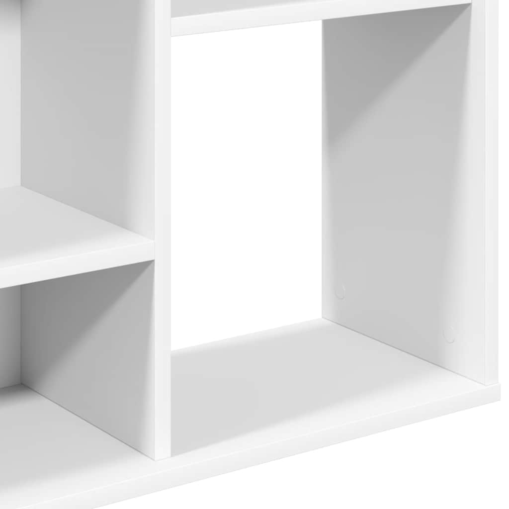 Room Divider/Book Cabinet White 100x24x140 cm Engineered Wood