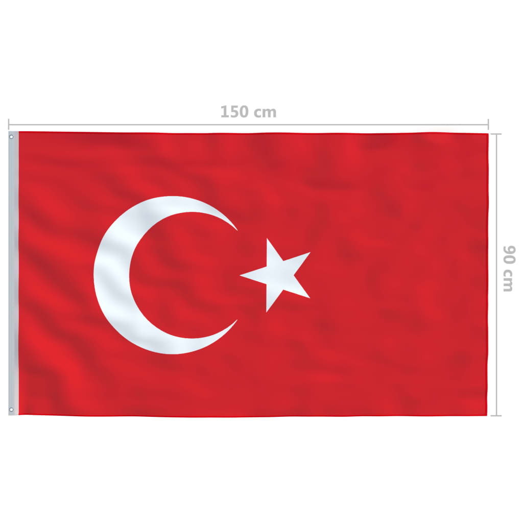 Turkey Flag 90x150 cm