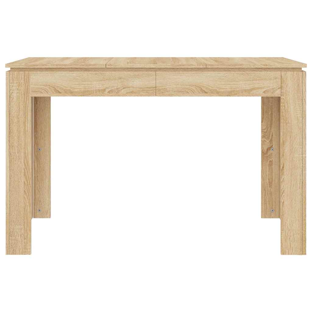 Dining Table Sonoma Oak 120x60x76 cm Engineered Wood