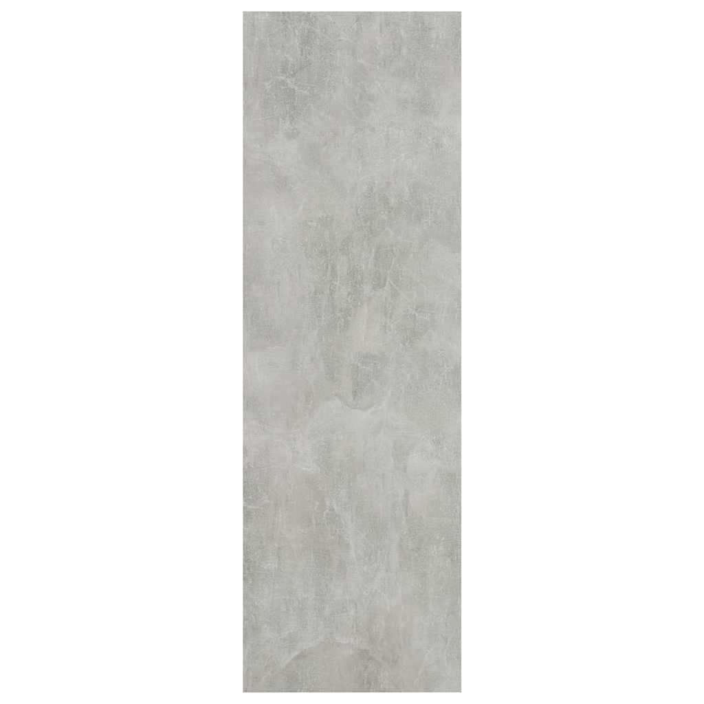 Bookshelf Concrete Grey 40x24x75 cm Engineered Wood