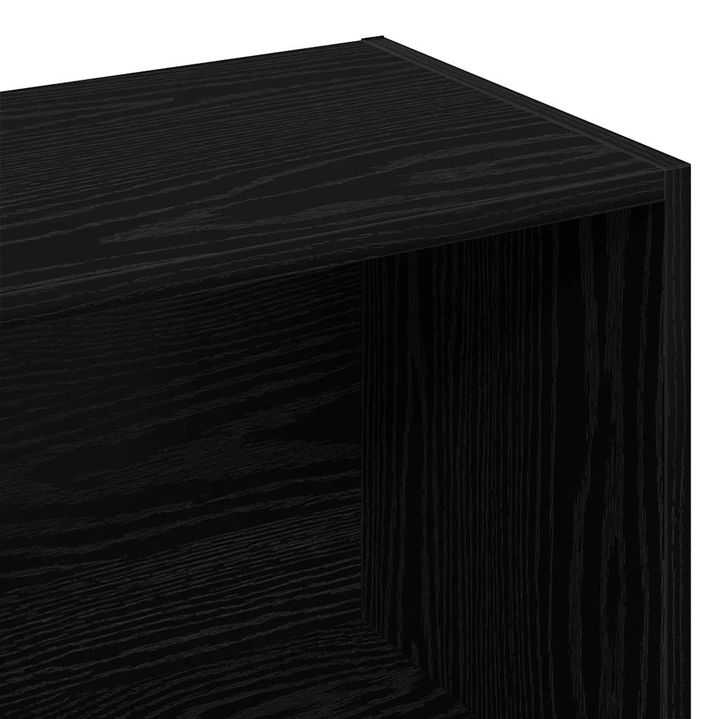 Storage Cabinet Black 60x29.5x90 cm Engineered Wood