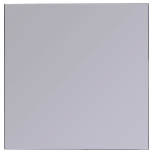 Frameless Mirror Tiles Glass 16 Pcs 20.5 Cm