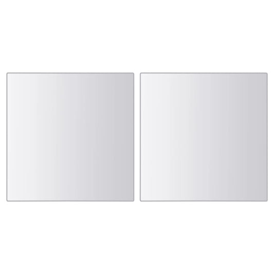 48 Pcs Mirror Tiles Square Glass