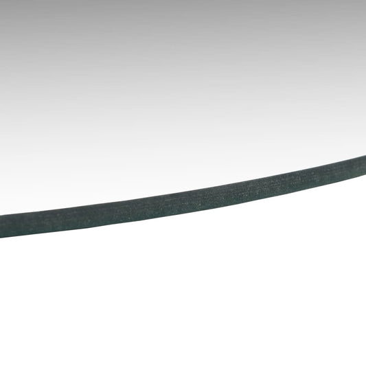 Wall Mirrors 2 Pcs 50 Cm Round Glass