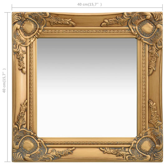 Wall Mirror Baroque Style
