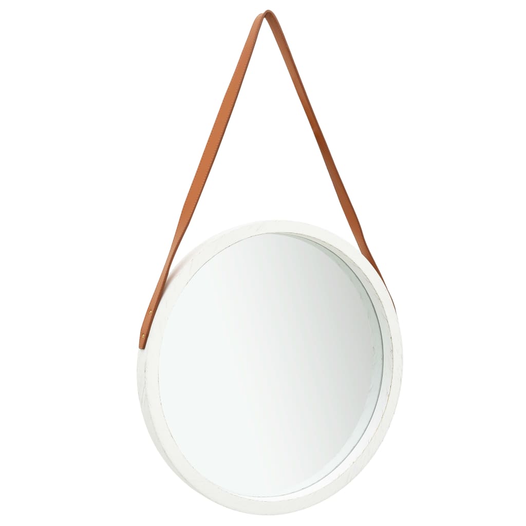 Wall Mirror With Strap 50 Cm