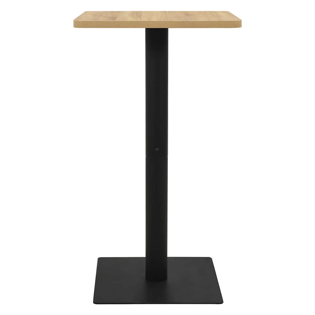 Bistro Table Oak Colour 60x60x107 cm