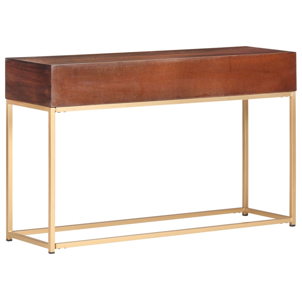 Console Table 122x36x75 cm Solid Mango Wood