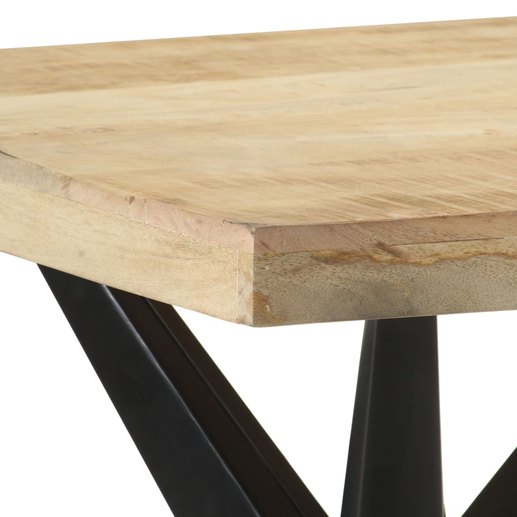 Dining Table 120x60x76 cm Solid Mango Wood