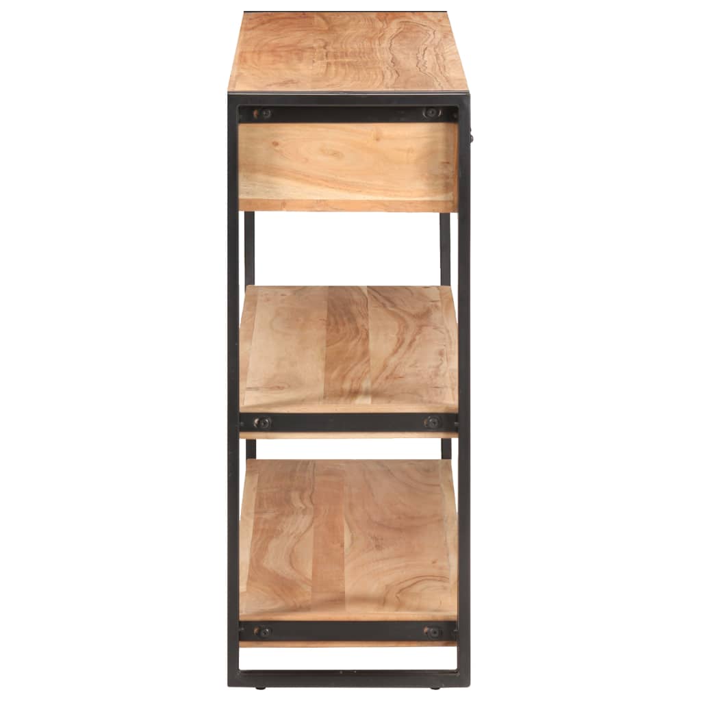 Sideboard 120x30x75 cm Solid Acacia Wood