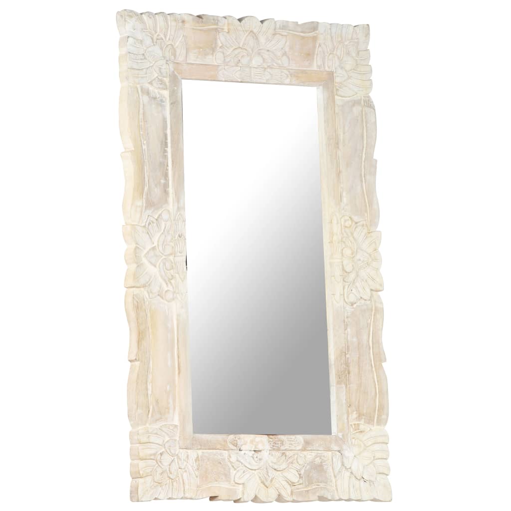 Mirror Solid Mango Wood