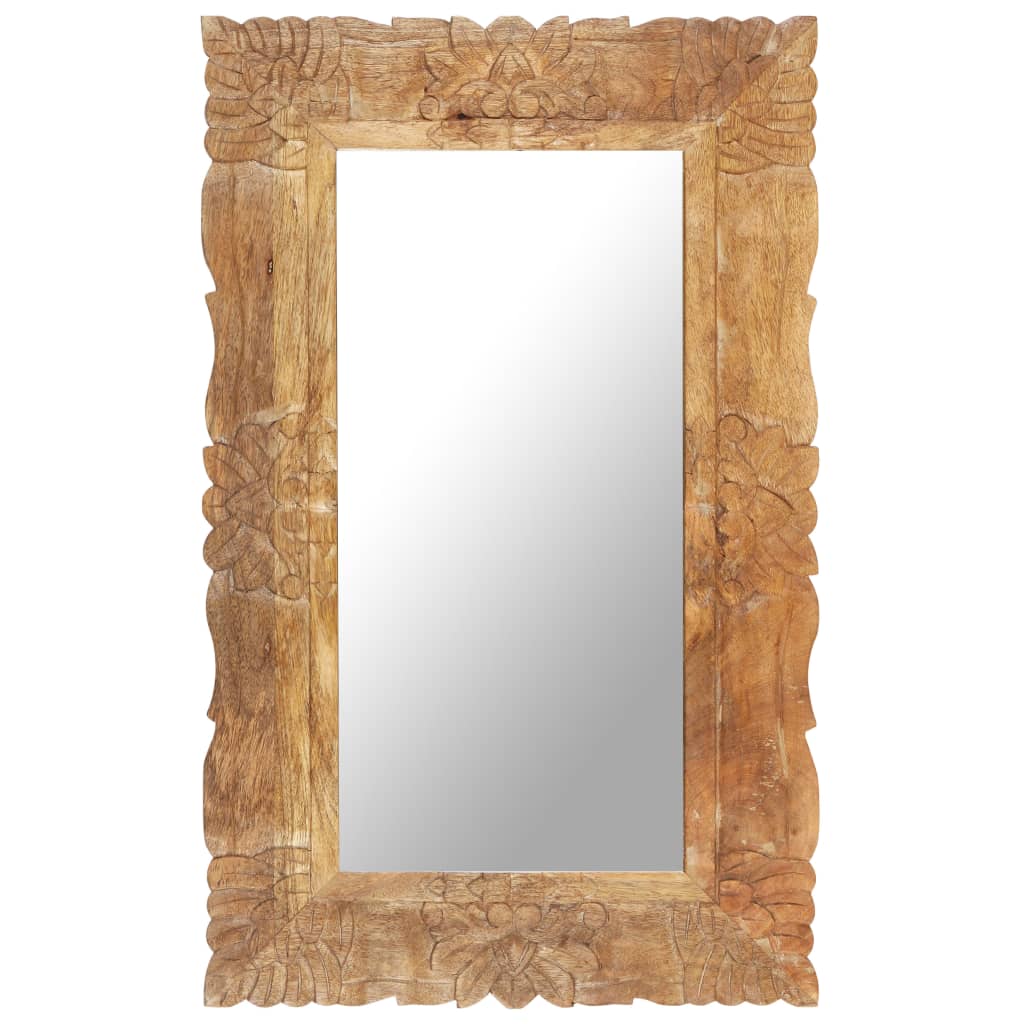 Mirror Solid Mango Wood