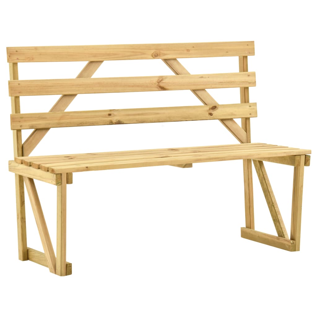 Garden Bench 120 cm Impregnated Pinewood