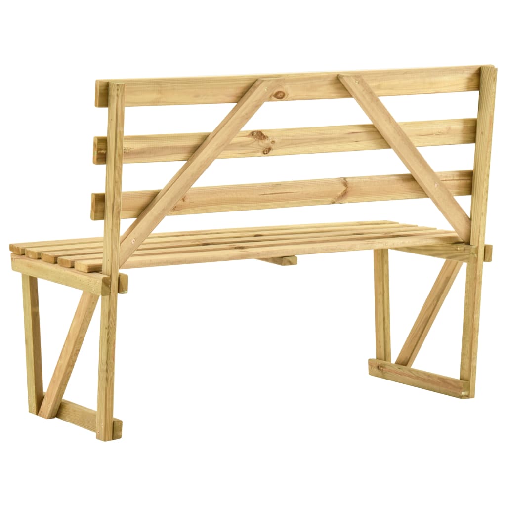 Garden Bench 120 cm Impregnated Pinewood