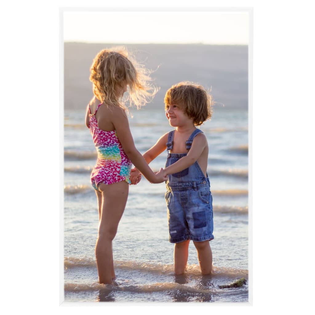 Photo Frames Collage 3 pcs for Table White 13x18 cm MDF