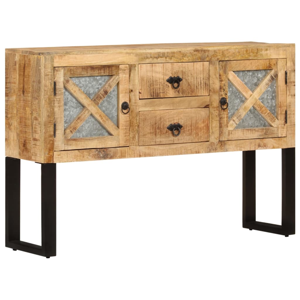 Sideboard 110x30x74 cm Rough Mango Wood