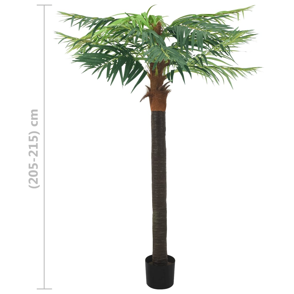 Artificial Phoenix Palm with Pot 215 cm Green