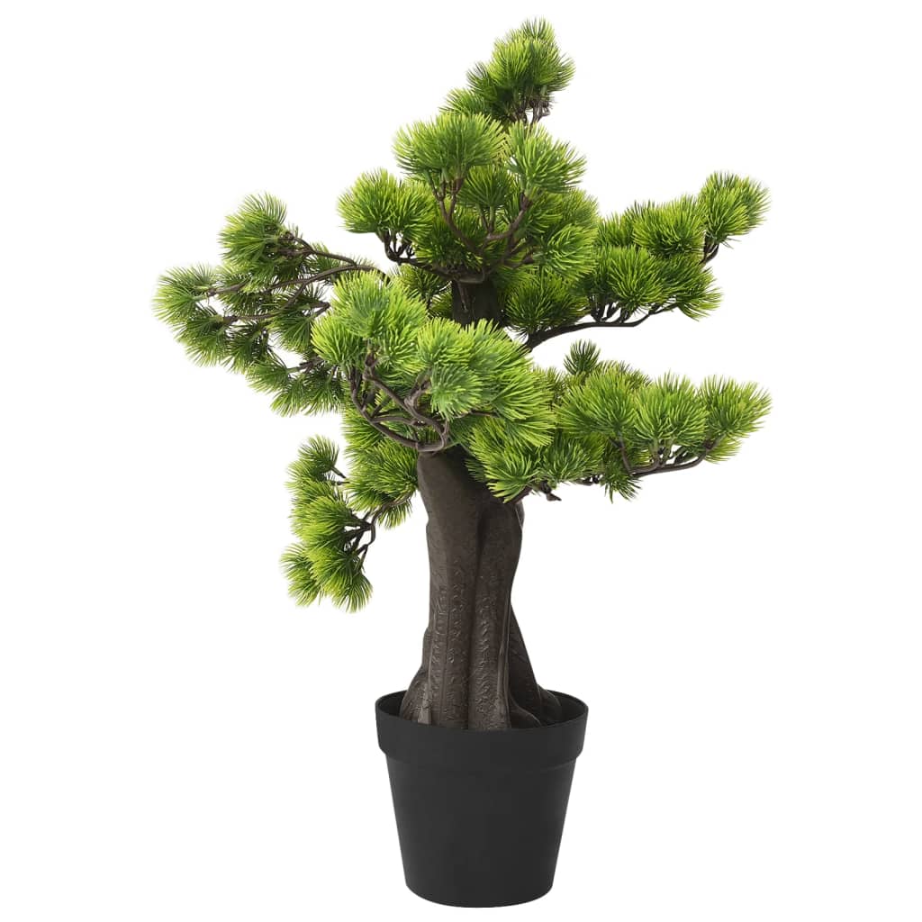 Artificial Pinus Bonsai with Pot 60 cm Green