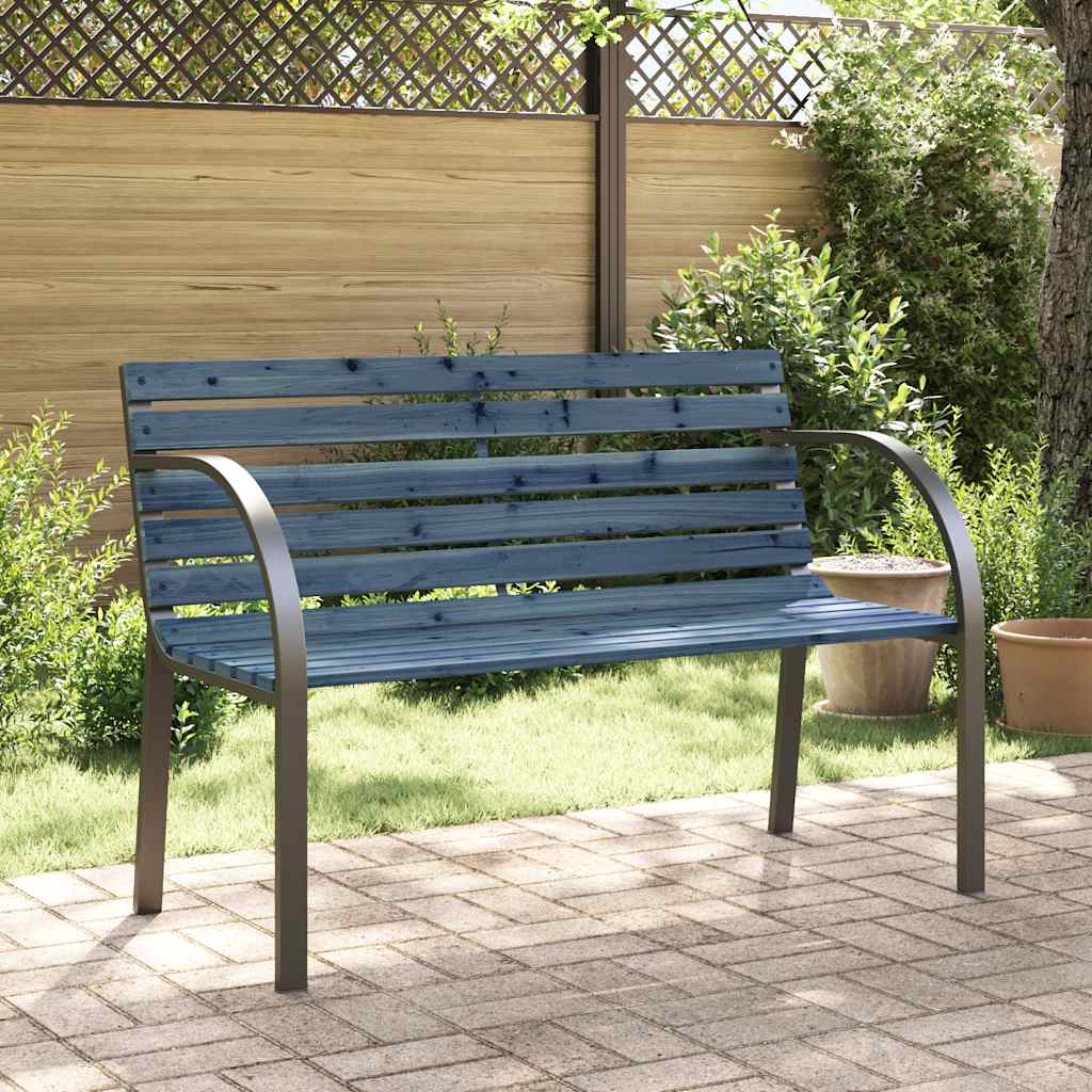 Children Garden Bench 81 cm Chinese Fir Wood Grey