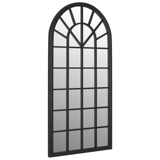 Garden Mirror 90X45 Cm Iron For Outdoor Use