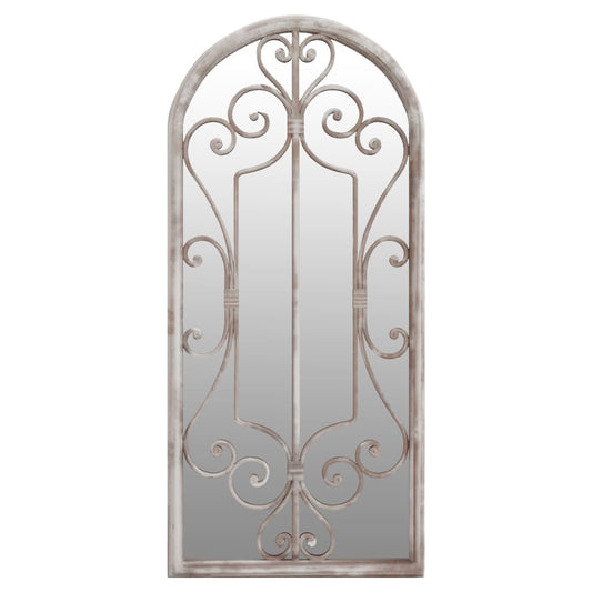 Garden Mirror Iron For Outdoor Use