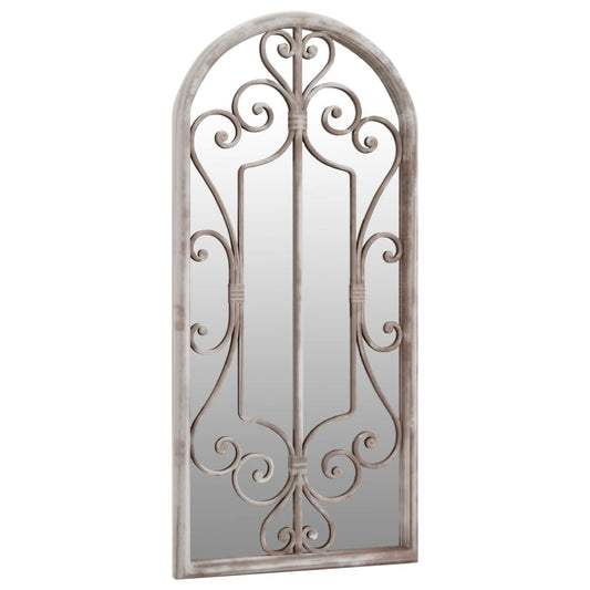 Garden Mirror Iron For Outdoor Use