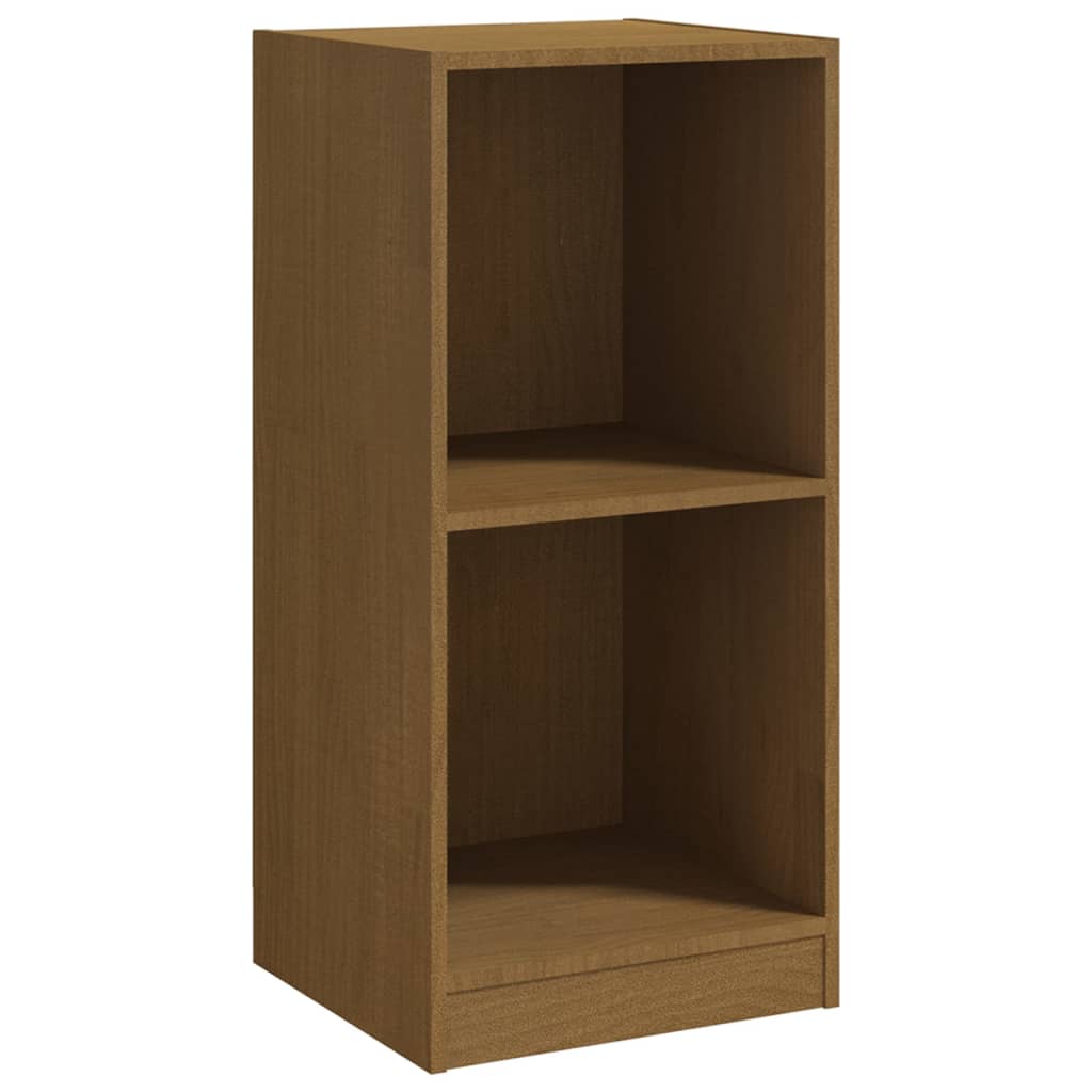 Side Cabinet Honey Brown 35.5x33.5x76 cm Solid Pinewood