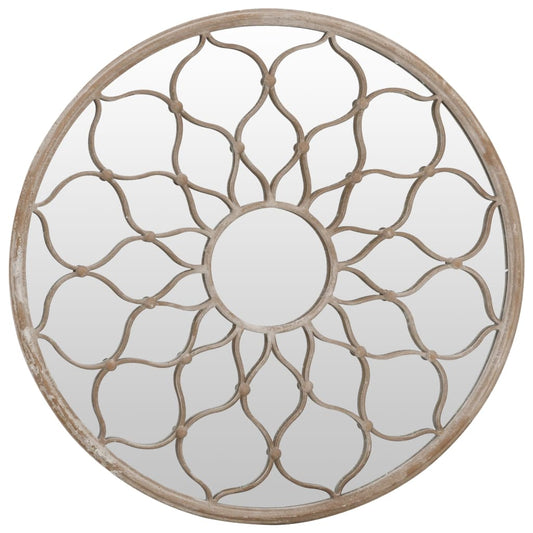 Mirror Iron Round For Indoor Use