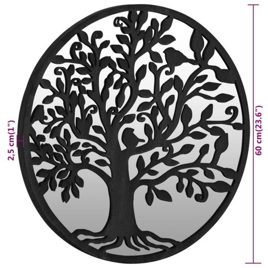 Mirror Iron Round For Indoor Use