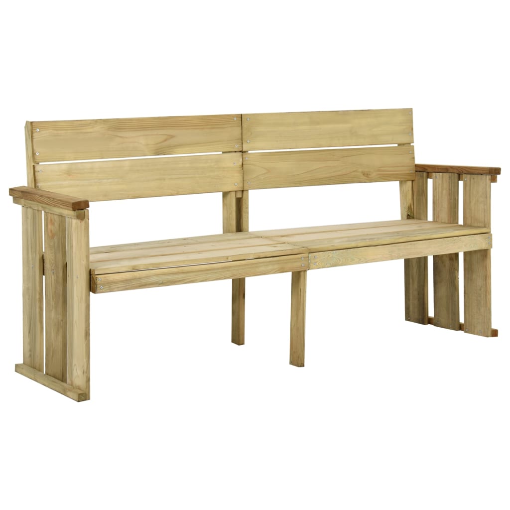 Garden Bench 172 cm Impregnated Pinewood