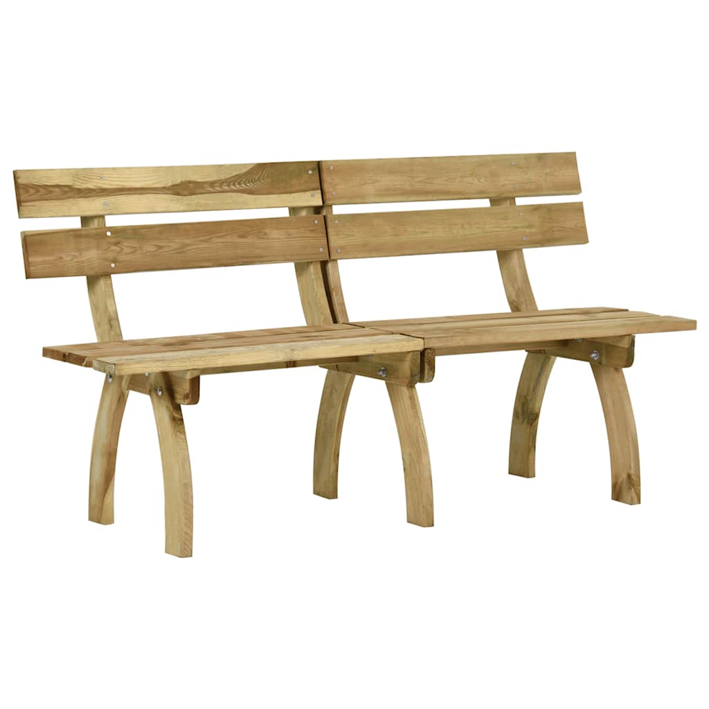 Garden Bench 160 cm Impregnated Pinewood